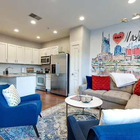 Apartment Three-level West End With Private Office And Free Secured Parking Nashville