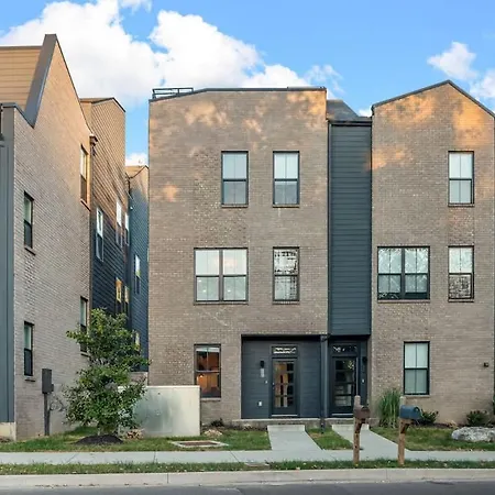 Walkable East With Rooftop Holiday home Nashville