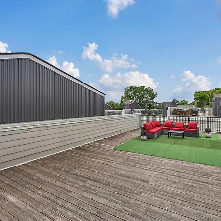 2 Lux Homes Huge Rooftop 2mi To Dt Sleeps 24 Nashville