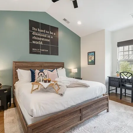 Comfort-sleeps 10-3 Mins To 12 South Nashville
