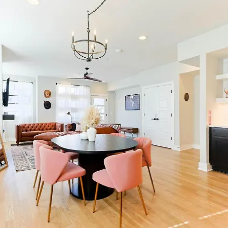 Glam Bachelorette Stage & Neon Vibes Holiday home