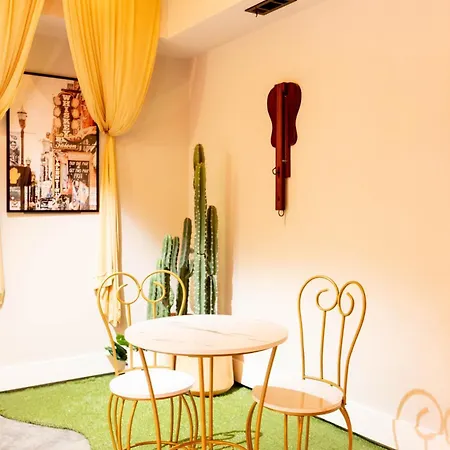 Glam Bachelorette Stage & Neon Vibes Holiday home