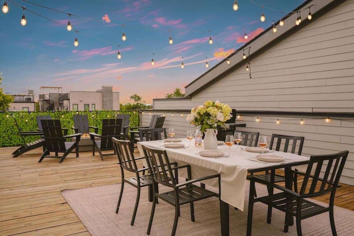 Apartment Rooftop, Firepit, King, Smart Tvs, 6min Drive To Broadway