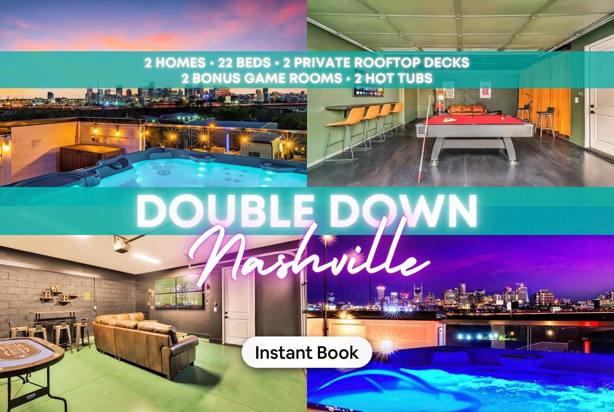 2 Hot Tubs Karaoke Game Downtown Holiday home Nashville
