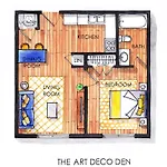 Dolly's Art Deco - Luxe Near Broadway *