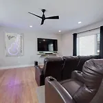 Luxe Rooftop Lounge With Views And Games
