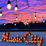 Ultimate Rooftop Double Games Bbq Skyline Views *