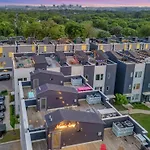 Rooftop Deck Grill Ping Pong Near Downtown Nashville