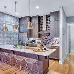 Rooftop Deck & Shuffleboard Bbq Near Downtown