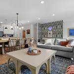 Skyline Views Rooftop Retreat Fire Pit Grill *