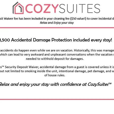 Cozysuites Music Row Stylish 2br-free Parking 29 *