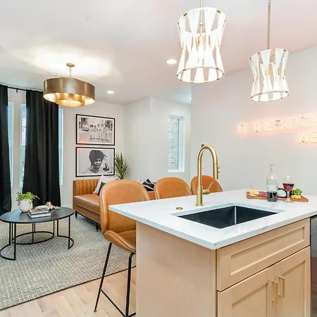 Aerie-rooftop Patio & Spa-mins To Ted Rhodes Golf Holiday home *