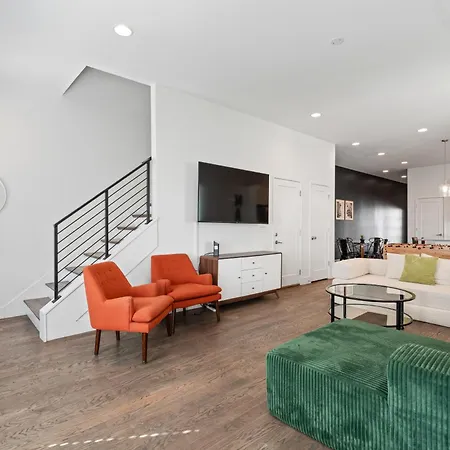 Balcony Bar, Grill & Firepit With A View And Sleeps 16 Only 8 To Broadway * Nashville
