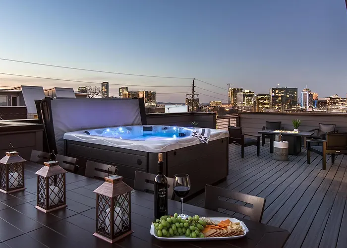 Urban Row - Rooftop Hottub - Heart Of Gulch