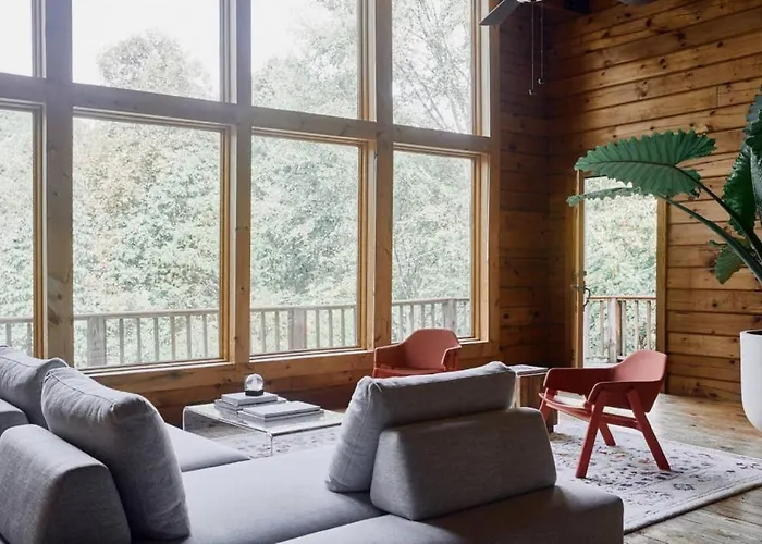 A Frame At Echo Hill, Coolest Cabin In Nashville