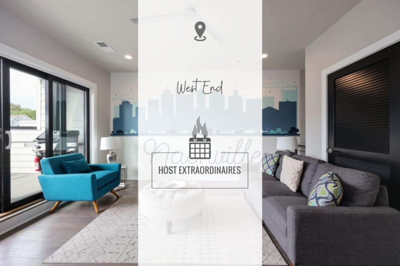 Rhythmic Retreat Rooftop Lounge 4 Bedroom 4.5 Bath Holiday home *