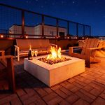 Rooftop Fire Pit Lounge Skyline Dt Nash Views