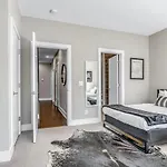 Big New And Modern With Skyline View Mural And Ping Pong