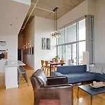 Luxe Two Bedroom Penthouse With Skyline Views, Internet, Gym * Nashville