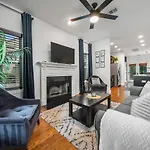 Spacious 3 Bedroom 6 Beds Nashville House With Large Yard