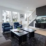 Stylish 4 Bed, Skyline Views From Rooftop, Garage , Gourmet Kitchen, Cozy Living Space, Dedicated Parking, Near Distilleries, Marathon Village & Nightlife, Chic Skyline Views, Great For Groups, 24 Hour Hospitality *