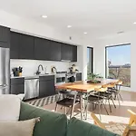 Penthouse On River With Garage And Patio, Walk Downtown