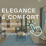 Elegant Space Walk To Belmont & Hillsboro Village