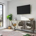 Apartment Luxury On The River 4 Beds 2.5 Bath, Walk To Downtown
