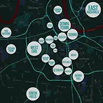 The Little Blue Haus - Two Miles To Broadway Holiday home Nashville
