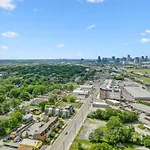 Spacious 3-Story Townhome W Rooftop & City Views