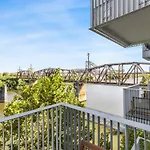 Lovely River View Walk To Downtown Has Garage And Balcony