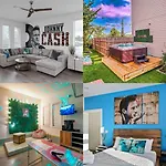 Holiday home 10m To Dt-hottub/pool Tb/karaoke -johnny Cash Hm *