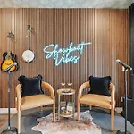 Showboat Vibes Murals Karaoke Stage Free Parking