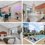 Walk To Broadway- Pool & Cabanas-luxury Apartment