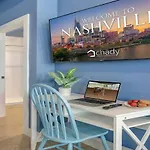 New Studio- 2 Beds 7 Mins To Dt Apartment Nashville