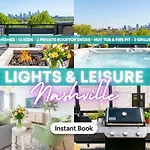 Rooftop Hot Tub Fire Pit 8br Near Broadway Holiday home