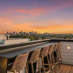 Disco Themed Hot Tub & Rooftop Decks In Nashville