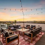 Disco Themed Hot Tub & Rooftop Decks In *