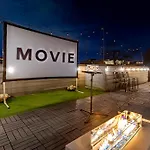 Modern Luxe Townhome With Rooftop Cinema