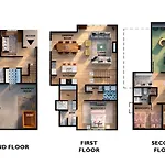 The Jolene Rooftop With Firepit Close To 12 South