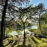 Cozy Waterfront Cabin With Fire Pit