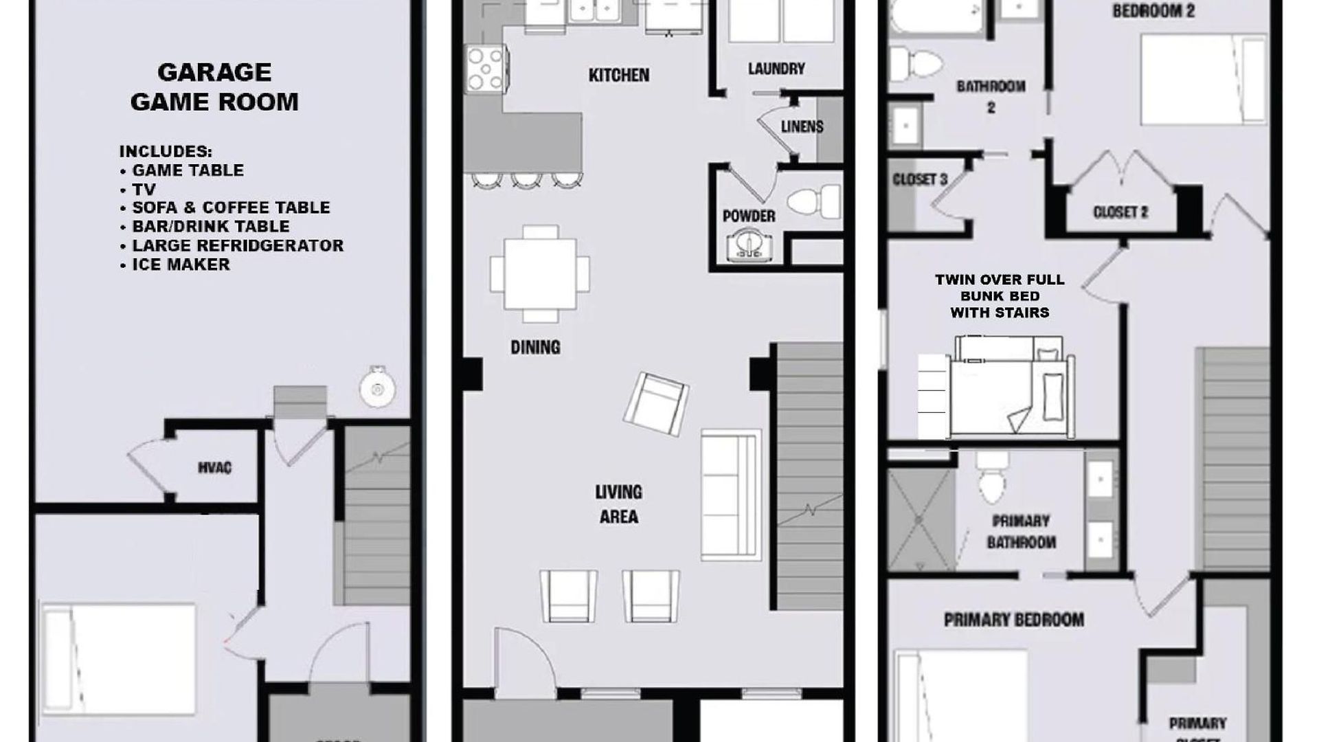 Holiday home 4br Game 6 Beds Family, Opry & Bway Nashville