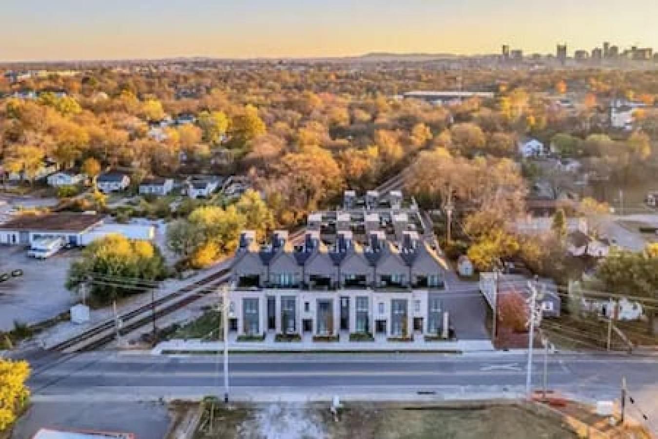 Modern With Large Patio Rooftop Deck And Garage Nashville