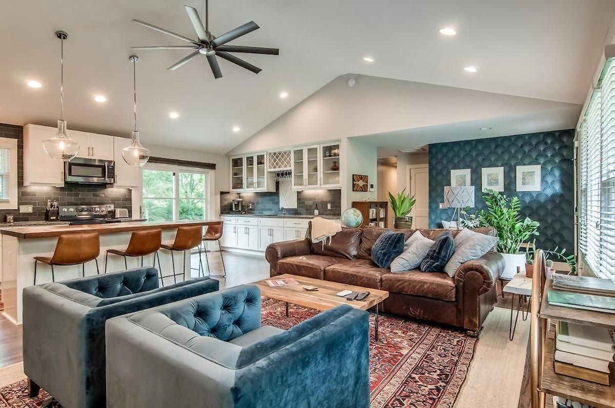 Spacious Modern Ranch 5 Miles To Downtown Nashville