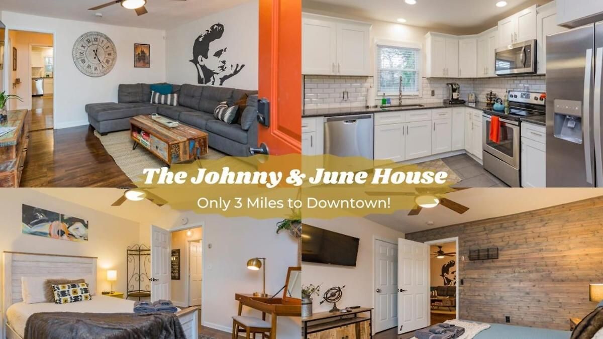 The Johnny And June House Prime Location * Nashville