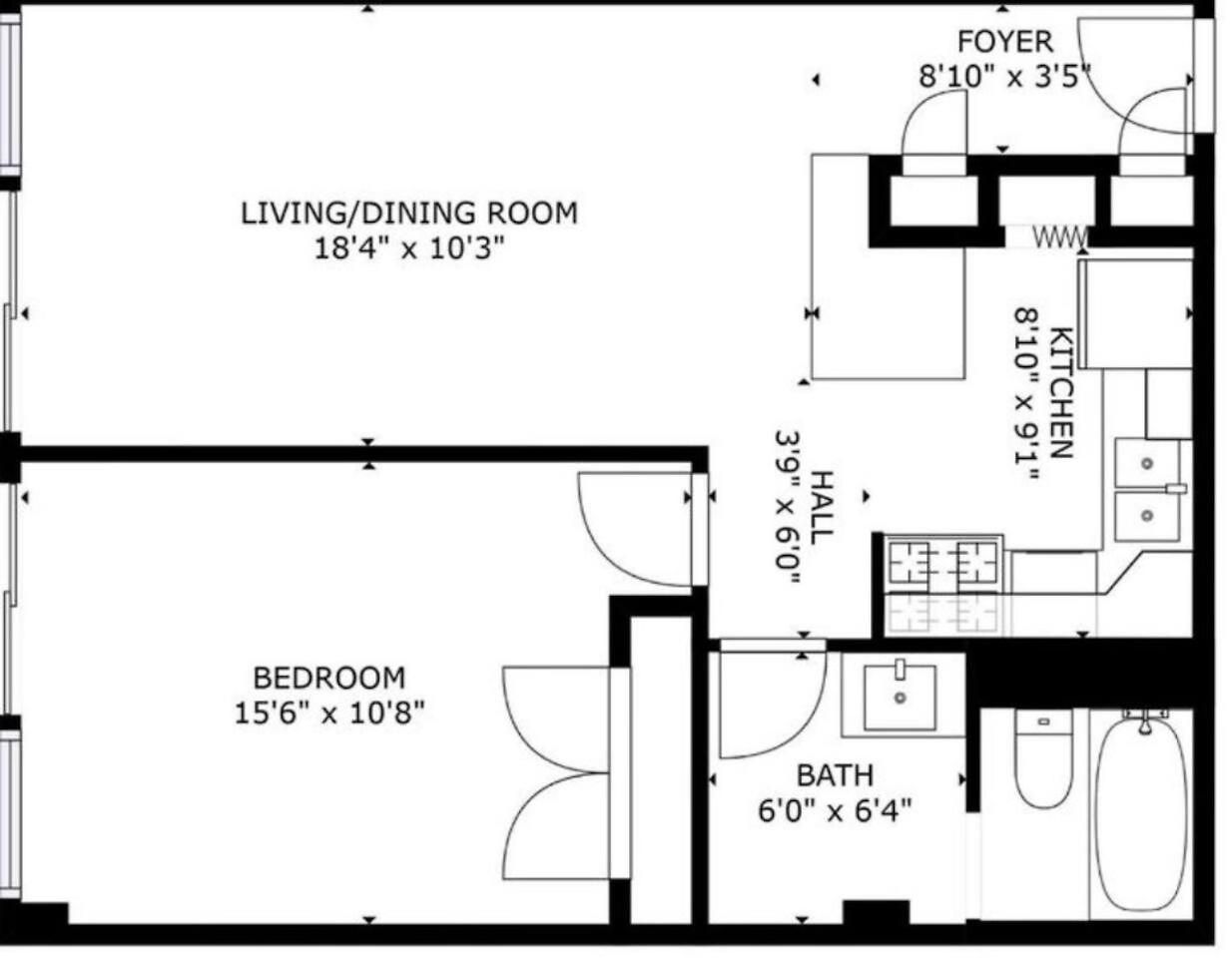 Apartment Traveling Nurses And Professionals Parking Included Pet Friendly Downtown *