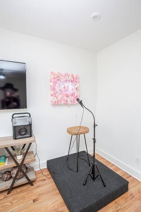 New! Beautiful Murals, Rooftop Deck & Karaoke! Nashville