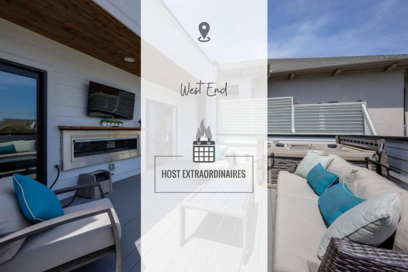 Metro Charm - Rooftop Lounge - Hot Tub *