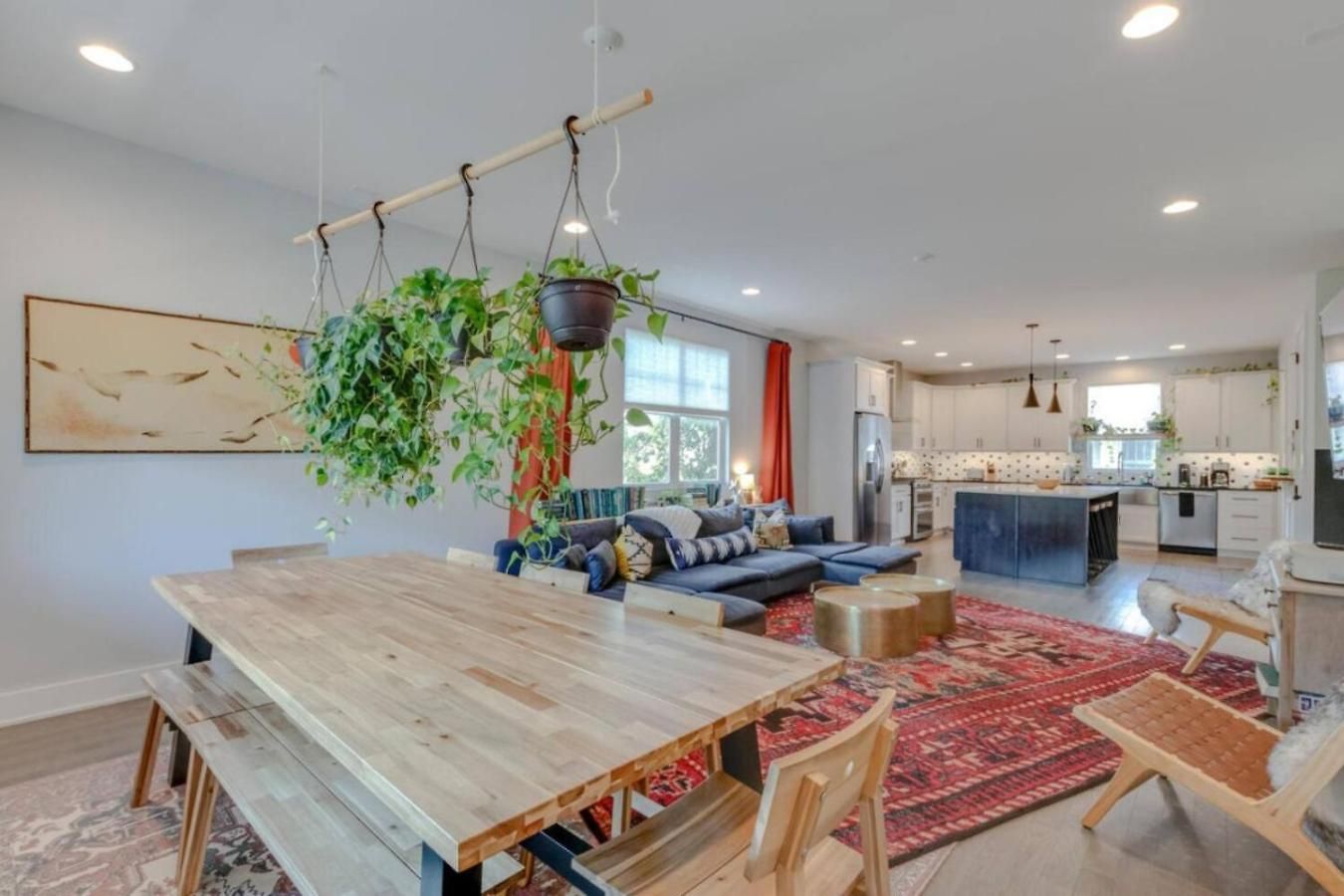 Bold Boho Beauty Three Bedroom Three And A Half Bath Holiday home Nashville