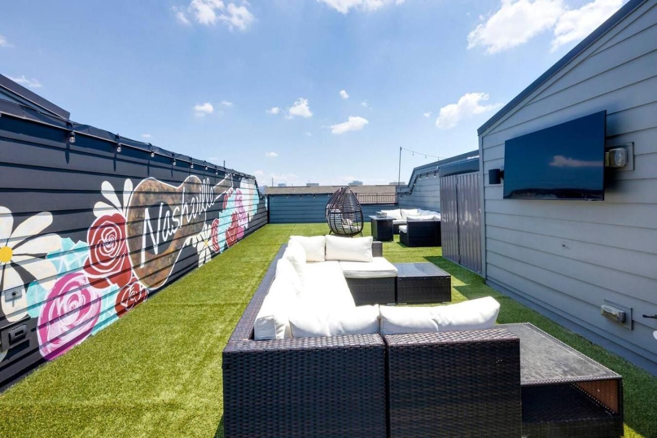 Luxury Double Townhomes With Two Huge Sky Rooftops Nashville